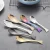 5 Pcs Creative Fish design stainless steel dessert tableware Spoon